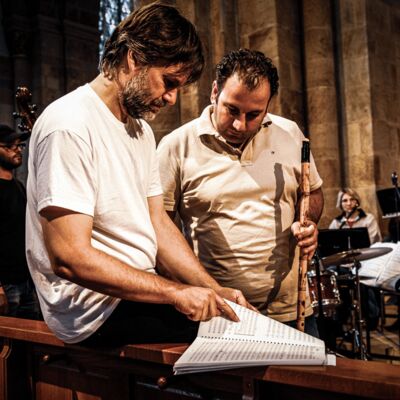 Frank Carlberg & Moslem Rahal © Philippe Frese