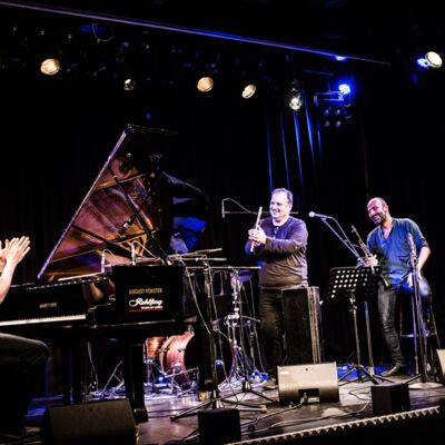 Florian Weber, Moslem Rahal & Kinan Azmeh © Andy Spyra