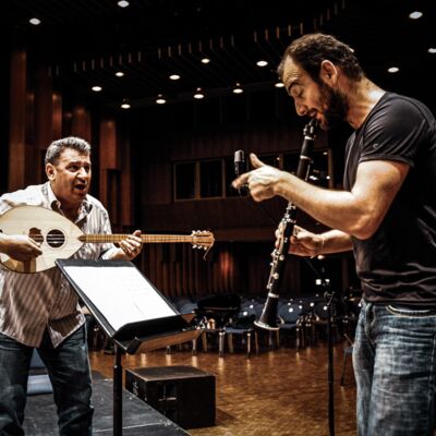 Ibrahim Keivo & Kinan Azmeh © Philippe Frese