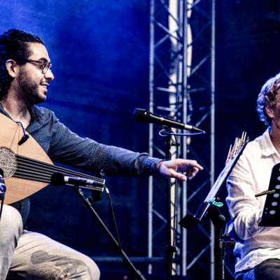 Morgenland Festival Osnabrück Mohannad Nasser & Frederik Köster © Andy Spyra