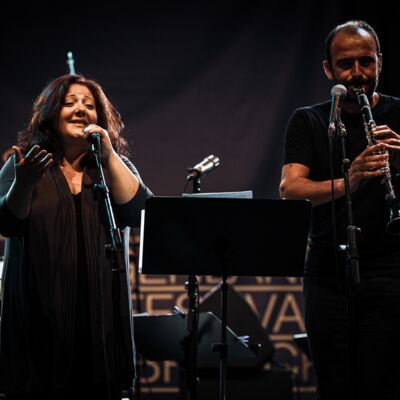 Dima Orsho & Kinan Azmeh © Philippe Frese