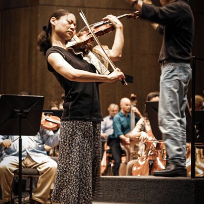 Midori, Hermann Bäumer & Osnabrücker Sinfonieorchester © Philippe Frese