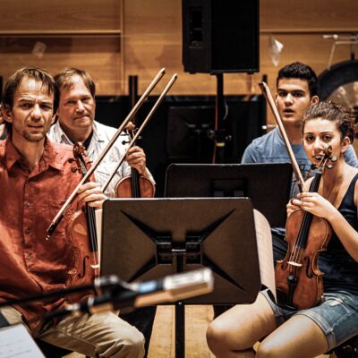 Rehearsal of Morgenland Chamber Orchestra © Philippe Frese