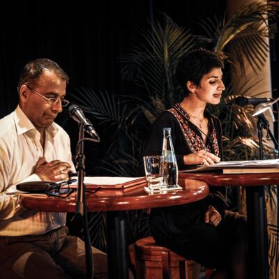 Amir Hassan Cheheltan & Neda Rahmanian © Philippe Frese