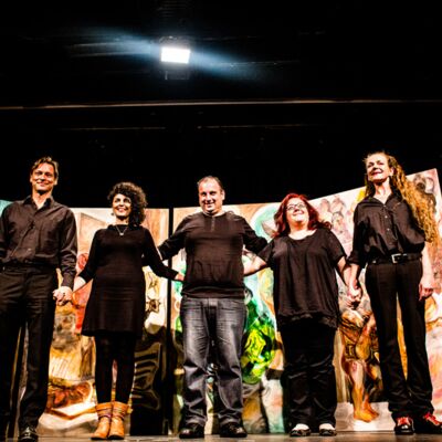 Manfred Stücklschwaiger, Golnar Tabibzadeh, Moslem Rahal, Dima Orsho & Babette Winter © Andy Spyra