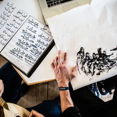 Ibrahim Keivo & Kevork Mourad © Andy Spyra