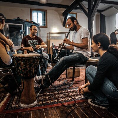 Qetiq-Kinan Azmeh & Mukaddas Mijit © Philippe Frese