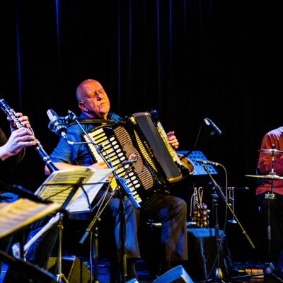 Mohamed Najem, Manfred Leuchter & Andrea Piccioni © Andy Spyra