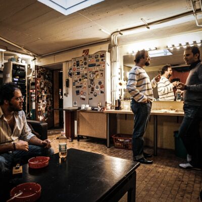 Khaled Omran, Nareg Abajian & Feras Charestan © Philippe Frese