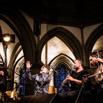Michel Godard, Alim Qasimov, Hüsnü Senlendirici & Rauf Islamov © Andy Spyra