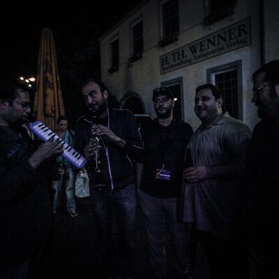 Late Night Jam with Nareg Abajian & Kinan Azmeh © Philippe Frese