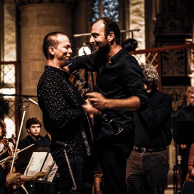 Perhat Khaliq & Kinan Azmeh © Philippe Frese