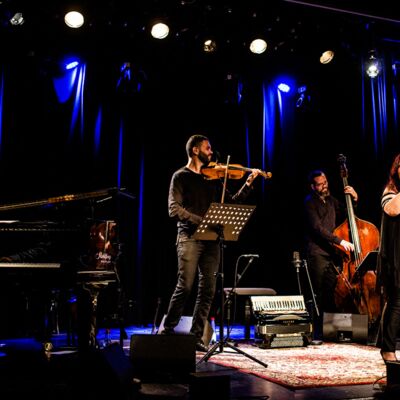 Salman Gambarov, Jasser Haj Youssef, Robert Landfermann & Dima Orsho © Andy Spyra